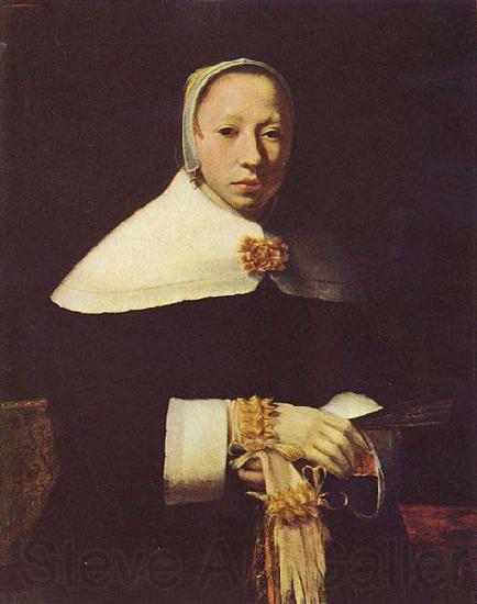 Johannes Vermeer Frauenportrat Norge oil painting art